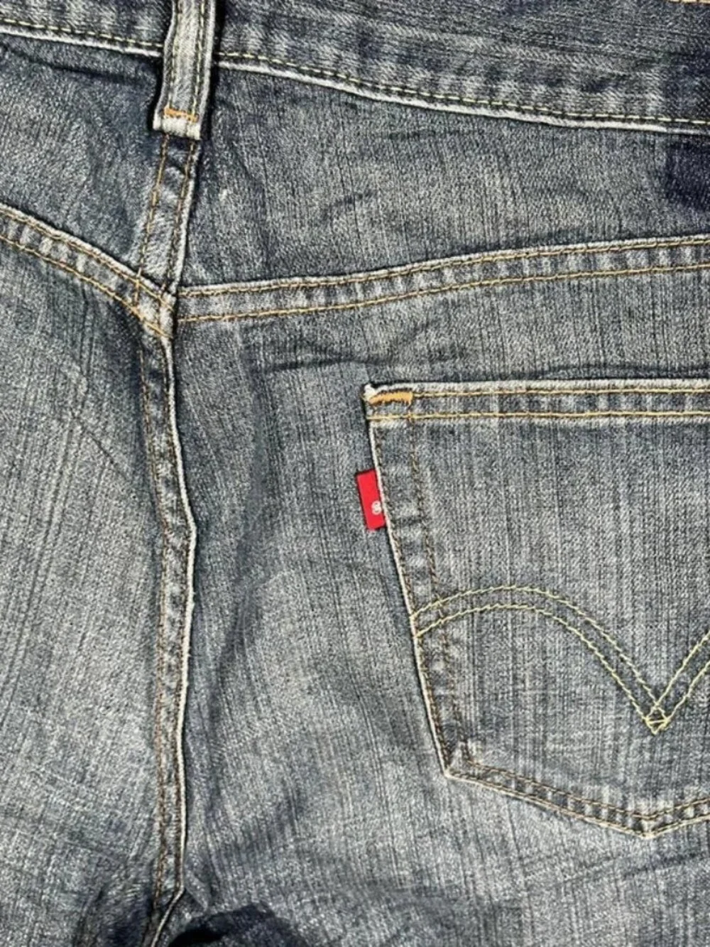 Levi’s 559 Blue Denim Jorts Baggy Relaxed Fit W38 I12